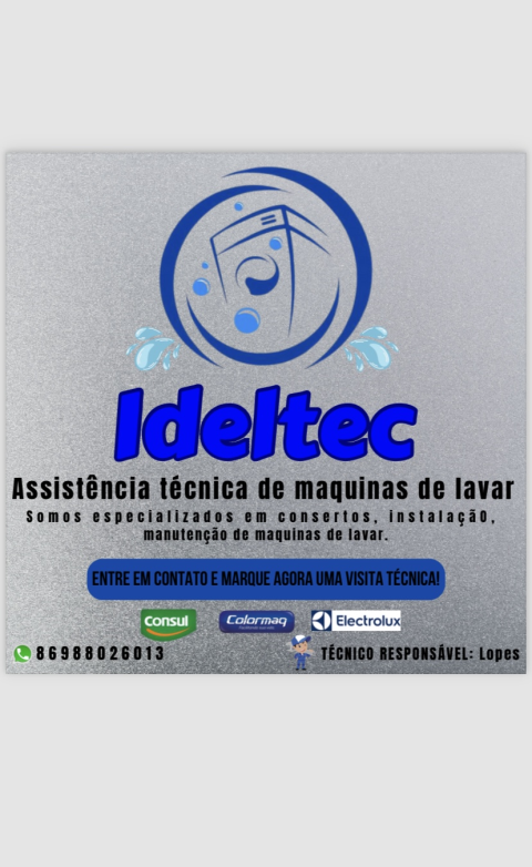 Assistência técnica de máquinas de lavar